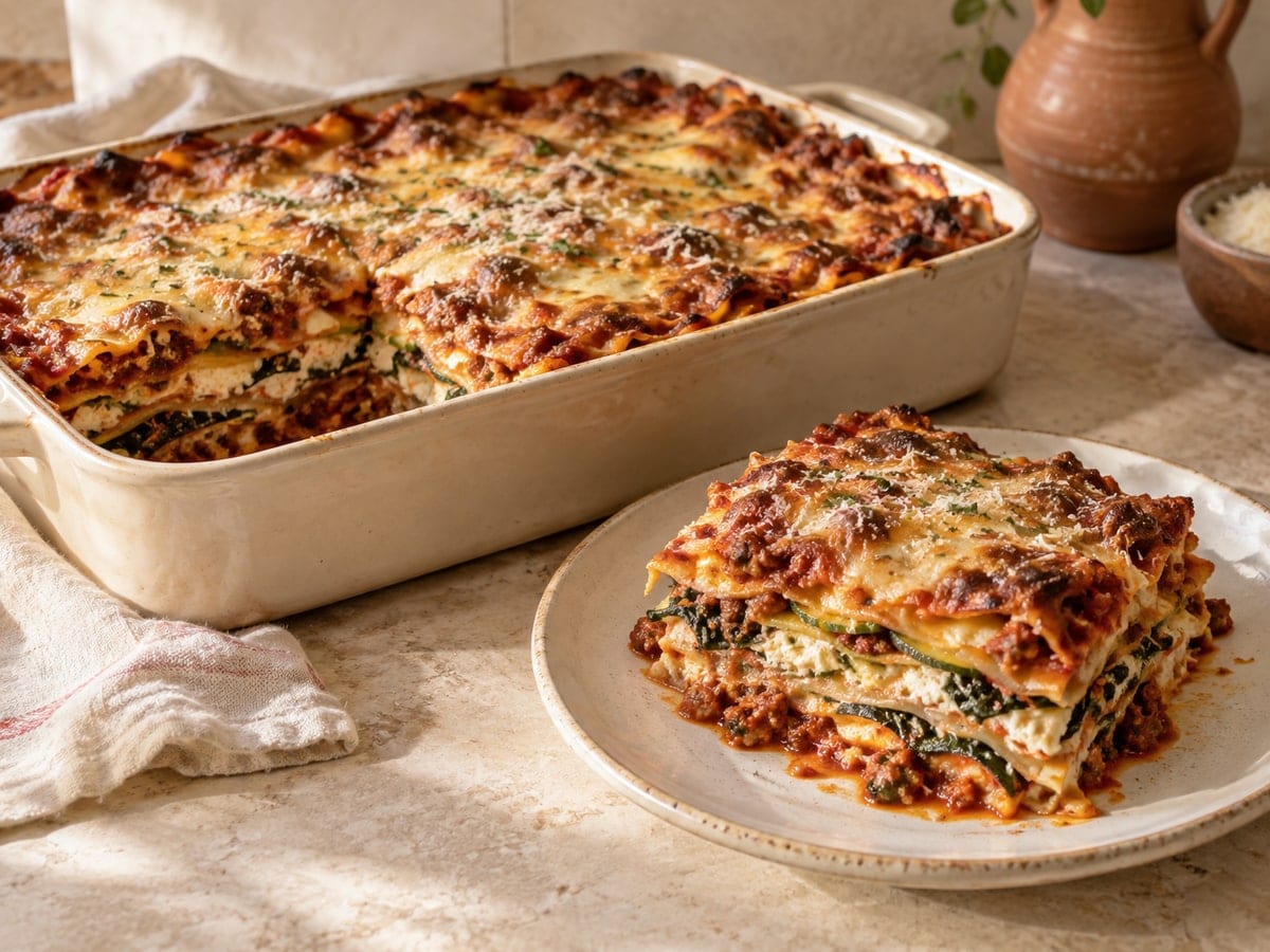 Classic Five-Cheese Lasagna